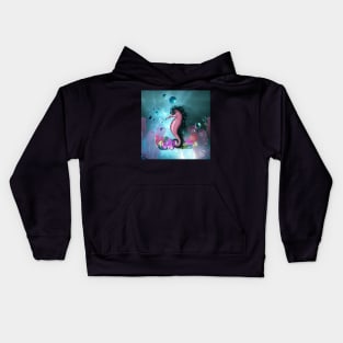 Cute little seahorse Kids Hoodie